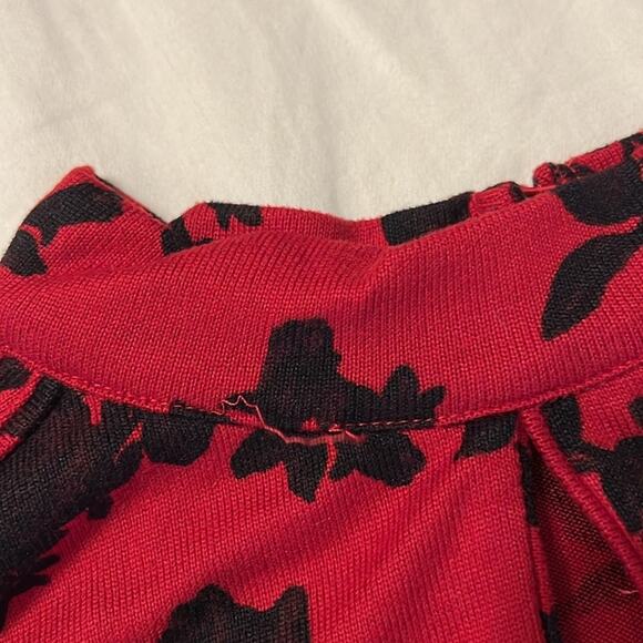 Free people dinner party red floral size XS - Picture 3 of 6